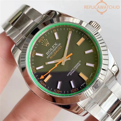 rolex milgauss 11640 gv replica|rolex milgauss 116400gv price.